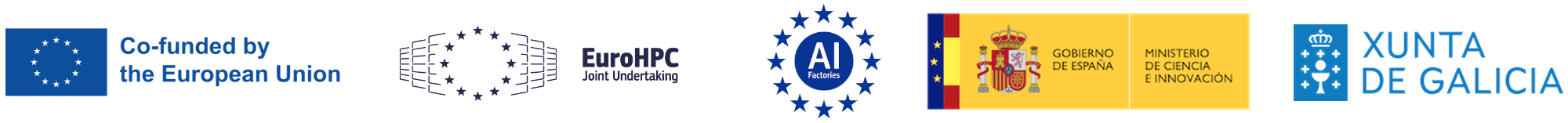 Co-funded by the European Union; EuroHPC Joint Undertaking; AI Factories; Gobierno de España, Ministerio de Ciencia e Innovación; Xunta de Galicia